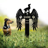 Custom Dog Memorial Stake Personalized Pet Grave Marker Photo Tribute Plaque for Bereaved Dog Owners Dog Remembrance