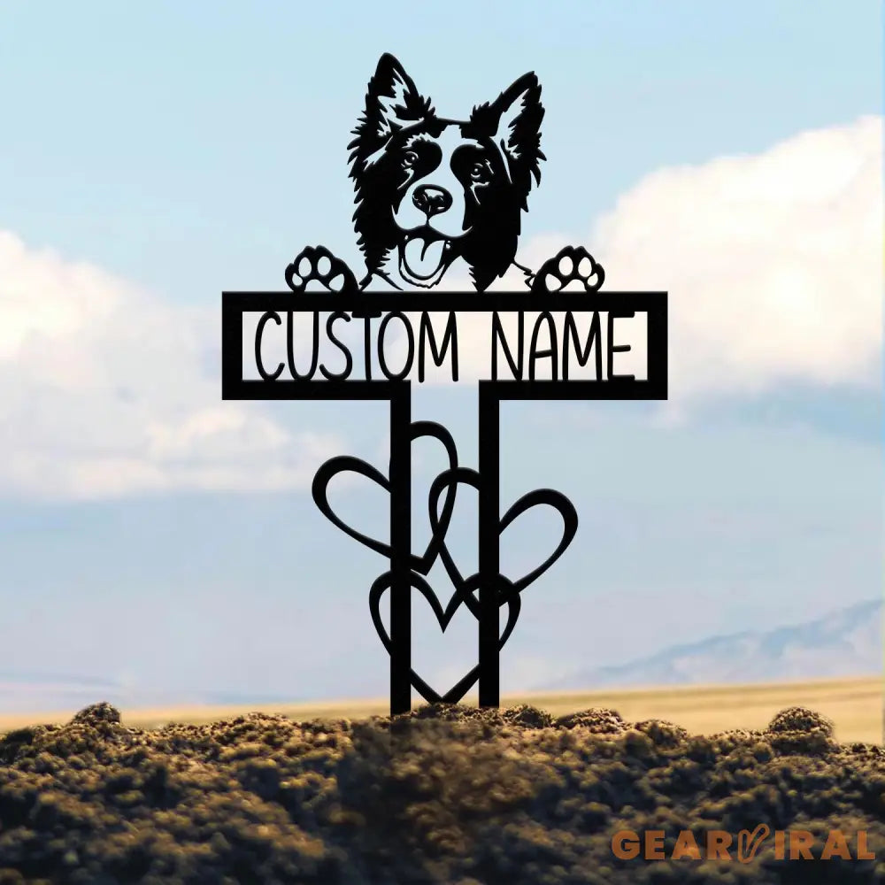 Custom Dog Memorial Stake Personalized Pet Grave Marker Photo Tribute Plaque for Bereaved Dog Owners Dog Remembrance