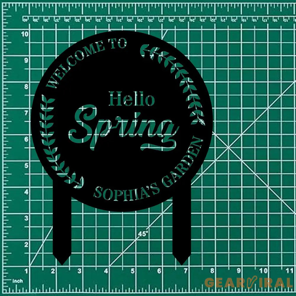 Custom Dragon and Fairy Metal Stake Personalized Family Name Yard Sign Outdoor Door Garden Decor Garden Art Gift for