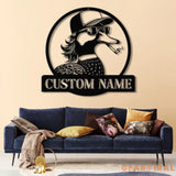 Custom Duck Metal Wall Art with LED Lights Personalized Duck Name Sign Rustic Wall Decor Man Cave & Cabin Decor Unique