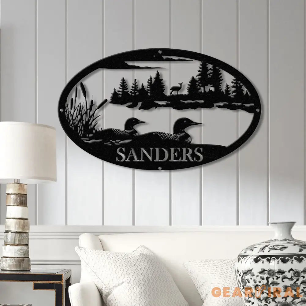 Custom Duck Sign with Led Lights Personalized Duck Metal Sign Farmhouse Decor Duck Hutch Coop Sign Quack Shack Cabin