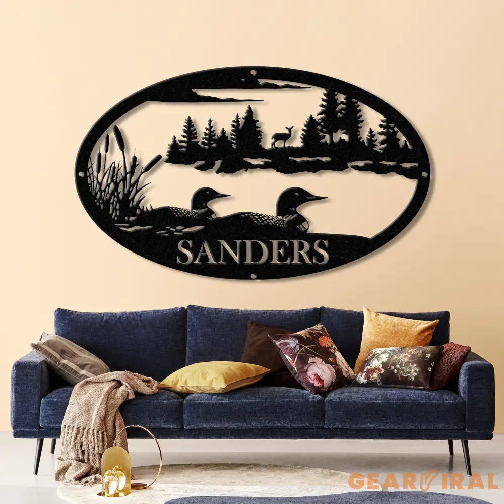 Custom Duck Sign with Led Lights Personalized Duck Metal Sign Farmhouse Decor Duck Hutch Coop Sign Quack Shack Cabin