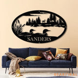 Custom Duck Sign with Led Lights Personalized Duck Metal Sign Farmhouse Decor Duck Hutch Coop Sign Quack Shack Cabin