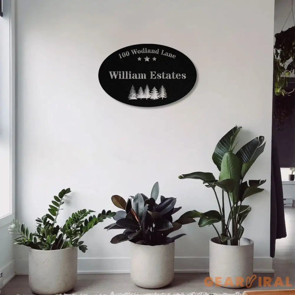 Custom Family Name Metal Sign Personalized Custom Wall Sign Family Name Wall Decor Custom Metal Sign Housewarming