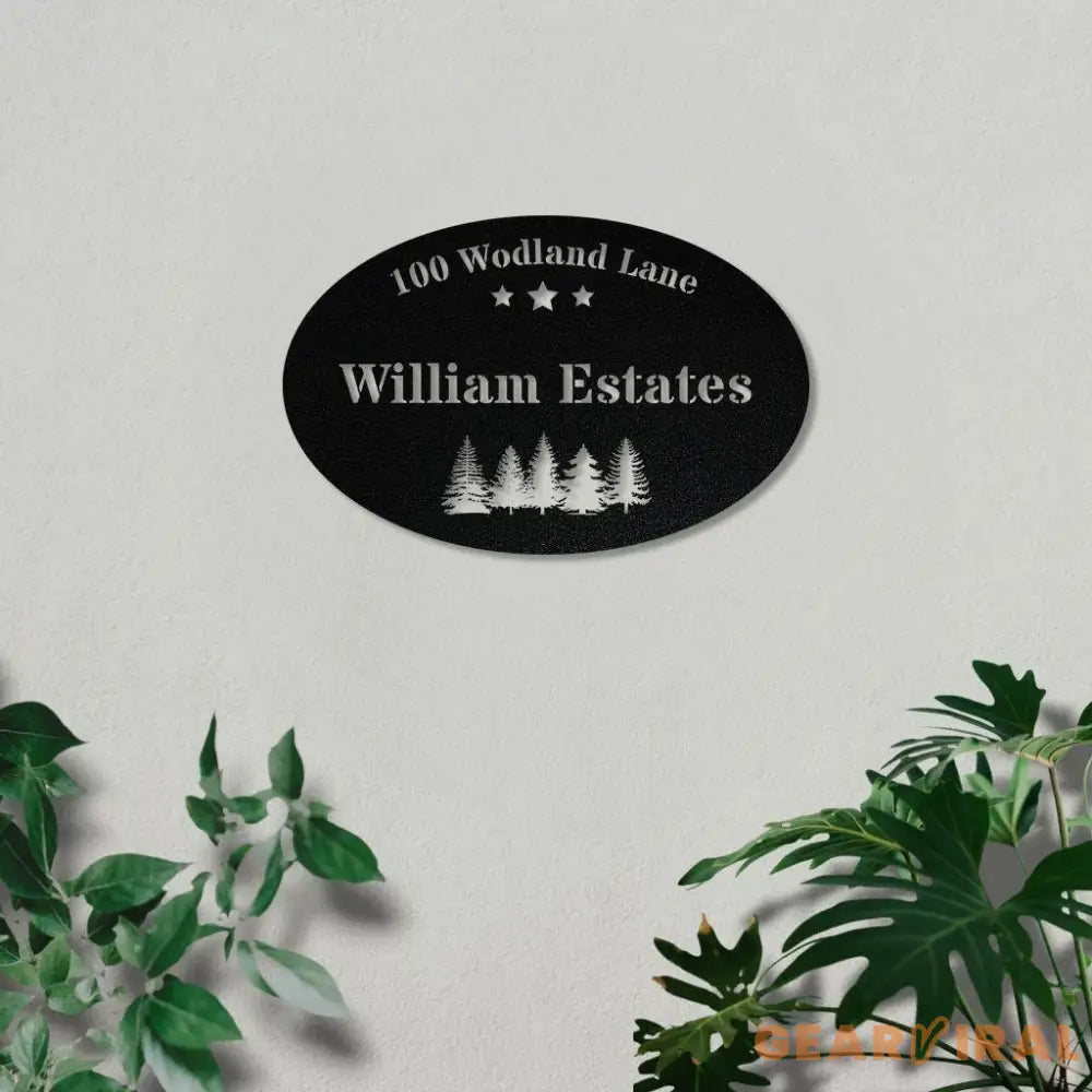 Custom Family Name Metal Sign Personalized Custom Wall Sign Family Name Wall Decor Custom Metal Sign Housewarming