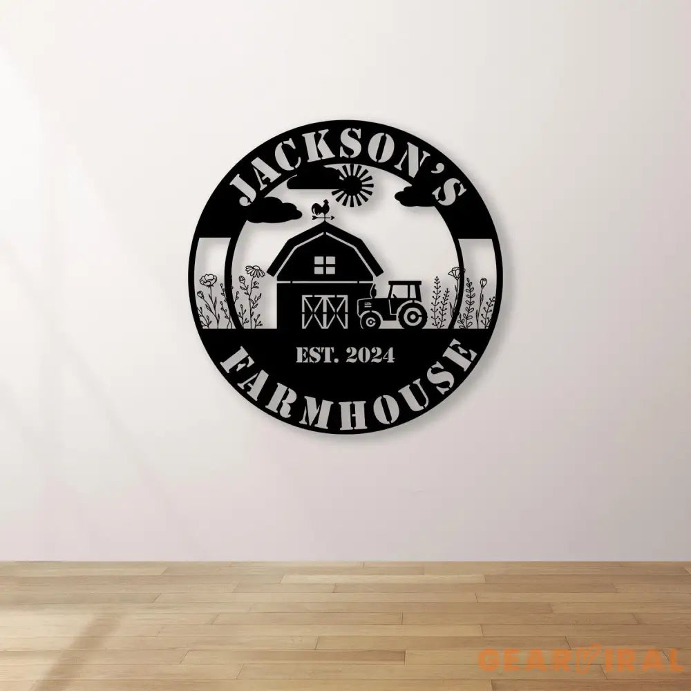 Custom Farmhouse Sign,Metal Farm Sign,Custom Metal Farm Name Sign,Metal Barn Sign,Ranch Metal Sign,Farmer
