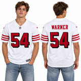 Custom Fred Warner San Francisco 49ers Fan Inspired Alternate Premium F.U.S.E. Stitched Premium Limited Jersey - White