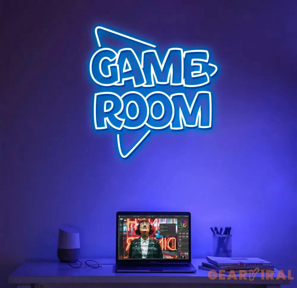 Custom Game Room Neon Sign Game Zone Room Beer Bar Man Cave Bedroom Home Art Gaming Neon Light Gamer Room Art