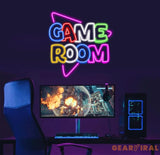 Custom Game Room Neon Sign Game Zone Room Beer Bar Man Cave Bedroom Home Art Gaming Neon Light Gamer Room Art