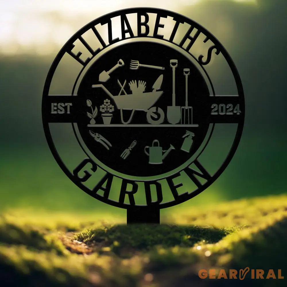 Custom Garden Tools Yard Stake Personalized Name Garden Stake Sign Outdoor Garden Sign Garden Decor Gardening Gifts