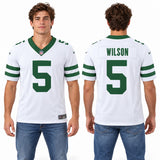 Custom Garrett Wilson New York Jets Fan Inspired Premium F.U.S.E. Premium Limited Jersey - Legacy Green