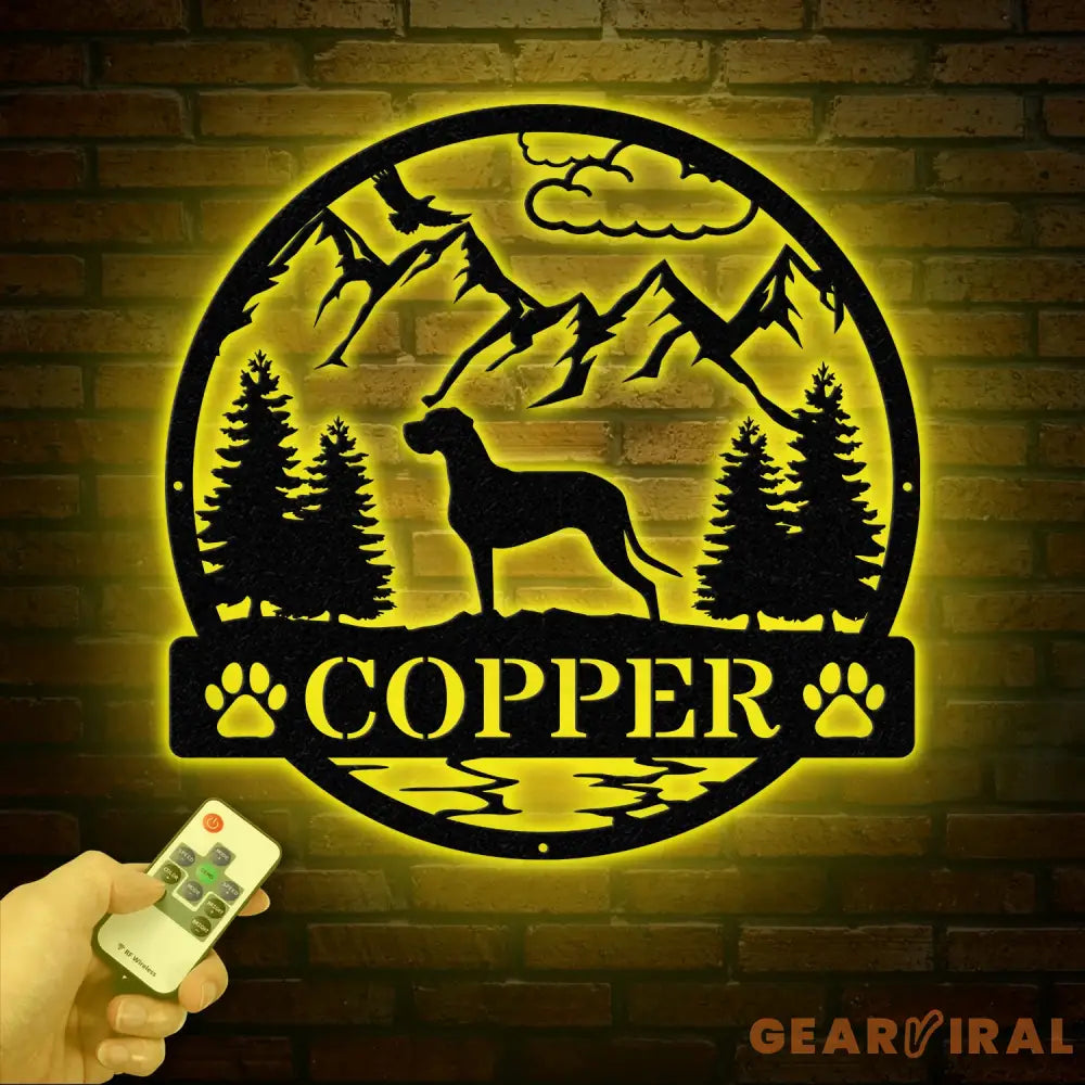 Custom Great Dane Metal Sign Dog Name Sign Great Dane Wall Decor Dog Lovers Wall Art Pet Lover Gift Dog Mom Gifts Pet