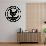Custom Hen House Metal Sign,Farm House Decor, Personalized Chicken Coop Sign Name,Chicken Coop Wall Art, Farm Sign, Barn Decor