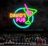 Custom Home Pub Signage Neon Bar Sign LED Light Sign for Home Bar Wall Decor Basement Sign,Man Cave Sign Unique Gifts