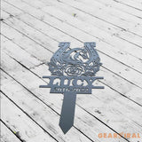 Custom Horse Memorial Stake - Horse Loss - Metal Stake - Sympathy Sign | GearViral