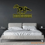 Custom Horse Ranch Sign Personalized Metal Ranch Sign Metal Hose Sign Camp Sign Horse Stall Horse Farm Decor Barn Sign