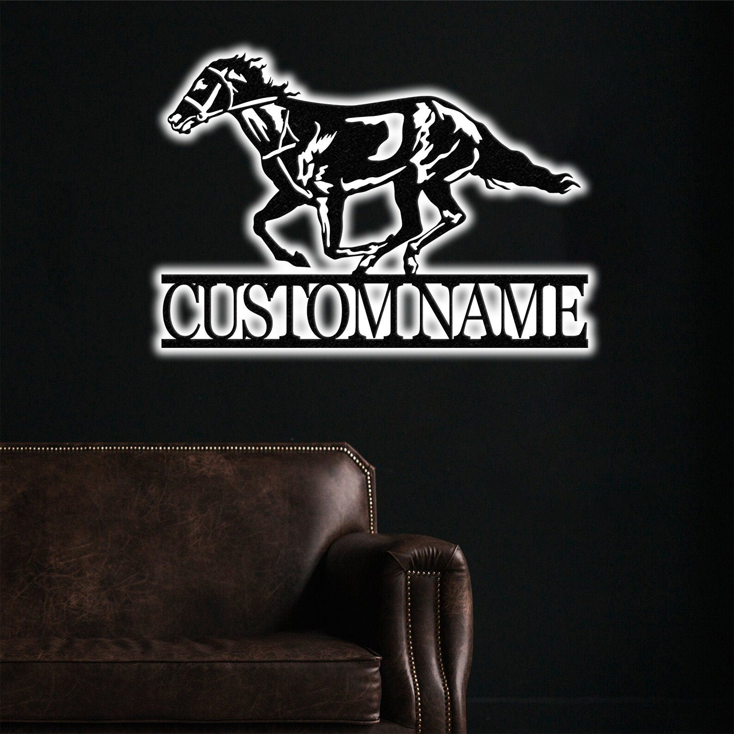 Custom Horse Ranch Sign, Personalized Metal Ranch Sign, Metal Hose Sign, Camp Sign, Horse Stall, Horse Farm Decor, Barn Sign, Farmer Gifts
