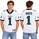 Custom Jalen Hurts Philadelphia Eagles Fan Inspired Team Premium F.U.S.E. Stitched Premium Limited Jersey - Midnight Green
