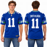 Custom Jaxon Smith-Njigba Seattle Seahawks Fan Inspired Premium F.U.S.E. Stitched Premium Limited Jersey - White