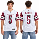 Custom Jayden Daniels Washington Commanders Fan Inspired Player Game Jersey - Burgundy