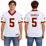 Custom Jayden Daniels Washington Commanders Fan Inspired Premium F.U.S.E. Stitched Premium Limited Jersey - Black