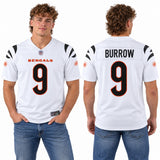 Custom Joe Burrow Cincinnati Bengals Fan Inspired Alternate Premium F.U.S.E. Stitched Premium Limited Jersey - Orange
