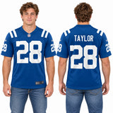 Custom Jonathan Taylor Indianapolis Colts Fan Inspired Player Game Jersey - Royal