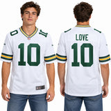 Custom Jordan Love Green Bay Packers Fan Inspired Player Game Jersey - Green