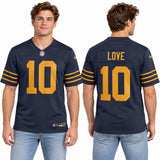 Custom Jordan Love Green Bay Packers Fan Inspired Player Game Jersey - Green