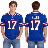 Josh Allen Buffalo Bills Nike Nickel City Vapor F.U.S.E. Stitched Limited Jersey - Gray