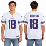 Custom Justin Jefferson Minnesota Vikings Fan Inspired Alternate Premium F.U.S.E. Premium Limited Jersey - White