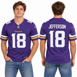 Custom Justin Jefferson Minnesota Vikings Fan Inspired Alternate Premium F.U.S.E. Stitched Premium Limited Jersey - White