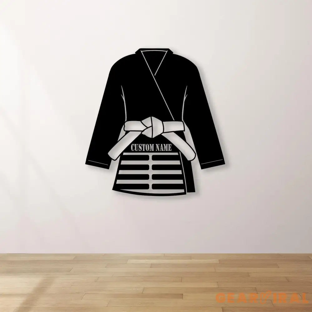 Custom Karate Suit Male Custom Name Medal Hanger Monogram Custom Karate Name Medal Hanger Karate Sports Award Medal