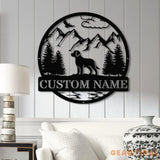 Custom Labrador Retriever Metal Sign Dog Name Sign Labrador Wall Decor Dog Lovers Wall Art Pet Lover Gift Dog Mom Gifts