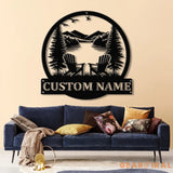 Custom Lakehouse Sign Personalized Cabin Name Sign Dad Gift Lakehouse Decor Family Name Sign Outdoor Sign Christmas Gift