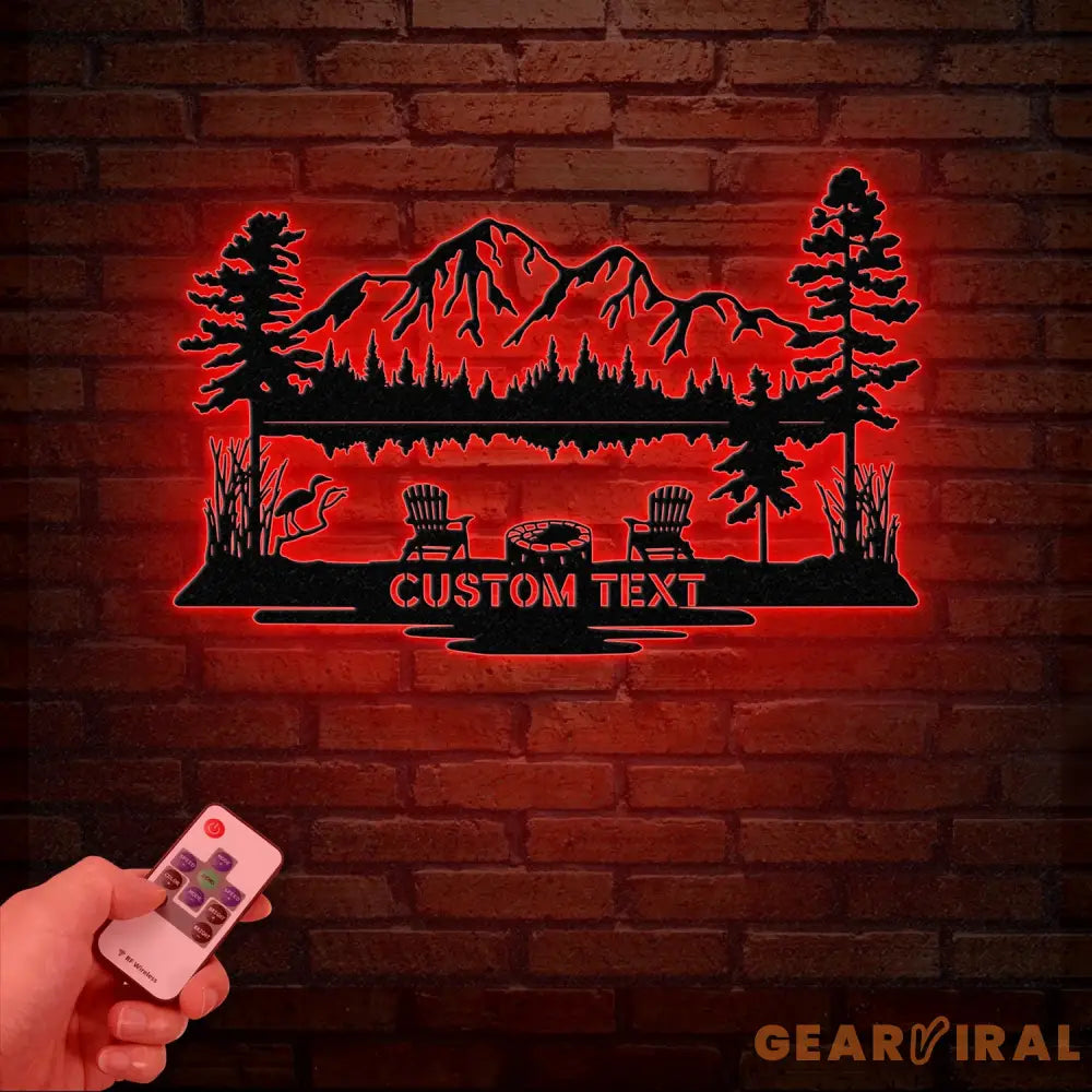 Custom Lakehouse Sign Personalized Cabin Name Sign Dad Gift Lakehouse Decor Family Name Sign Outdoor Sign Christmas Gift