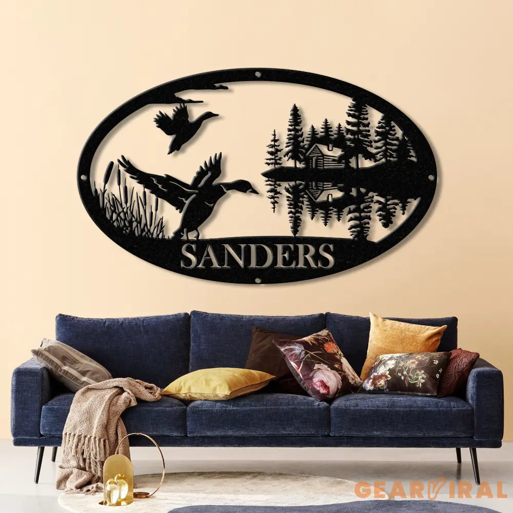 Custom Lakehouse Sign Personalized Cabin Name Sign Dad Gift Lakehouse Decor Family Name Sign Outdoor Sign Christmas Gift