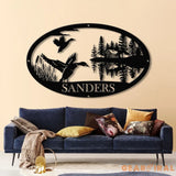 Custom Lakehouse Sign Personalized Cabin Name Sign Dad Gift Lakehouse Decor Family Name Sign Outdoor Sign Christmas Gift