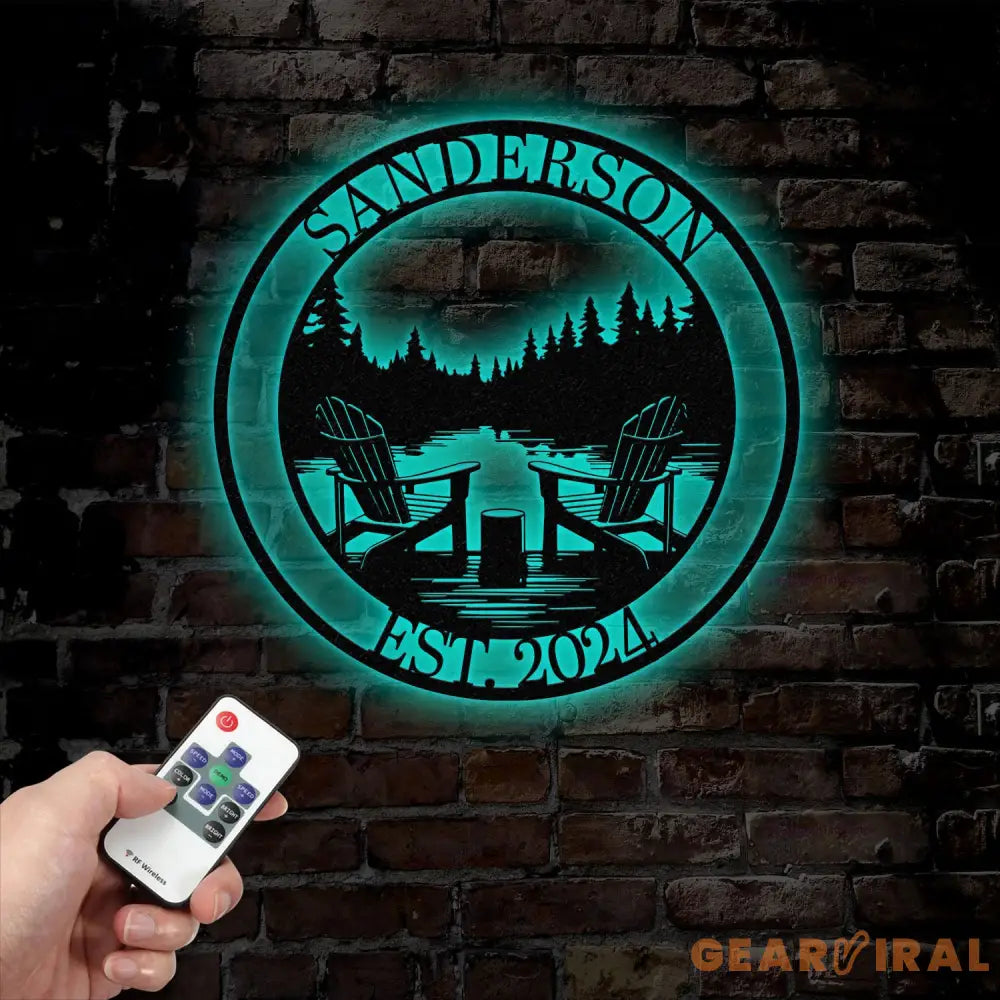 Custom Lakehouse Sign Personalized Cabin Name Sign Dad Gift Lakehouse Decor Family Name Sign Outdoor Sign Christmas Gift