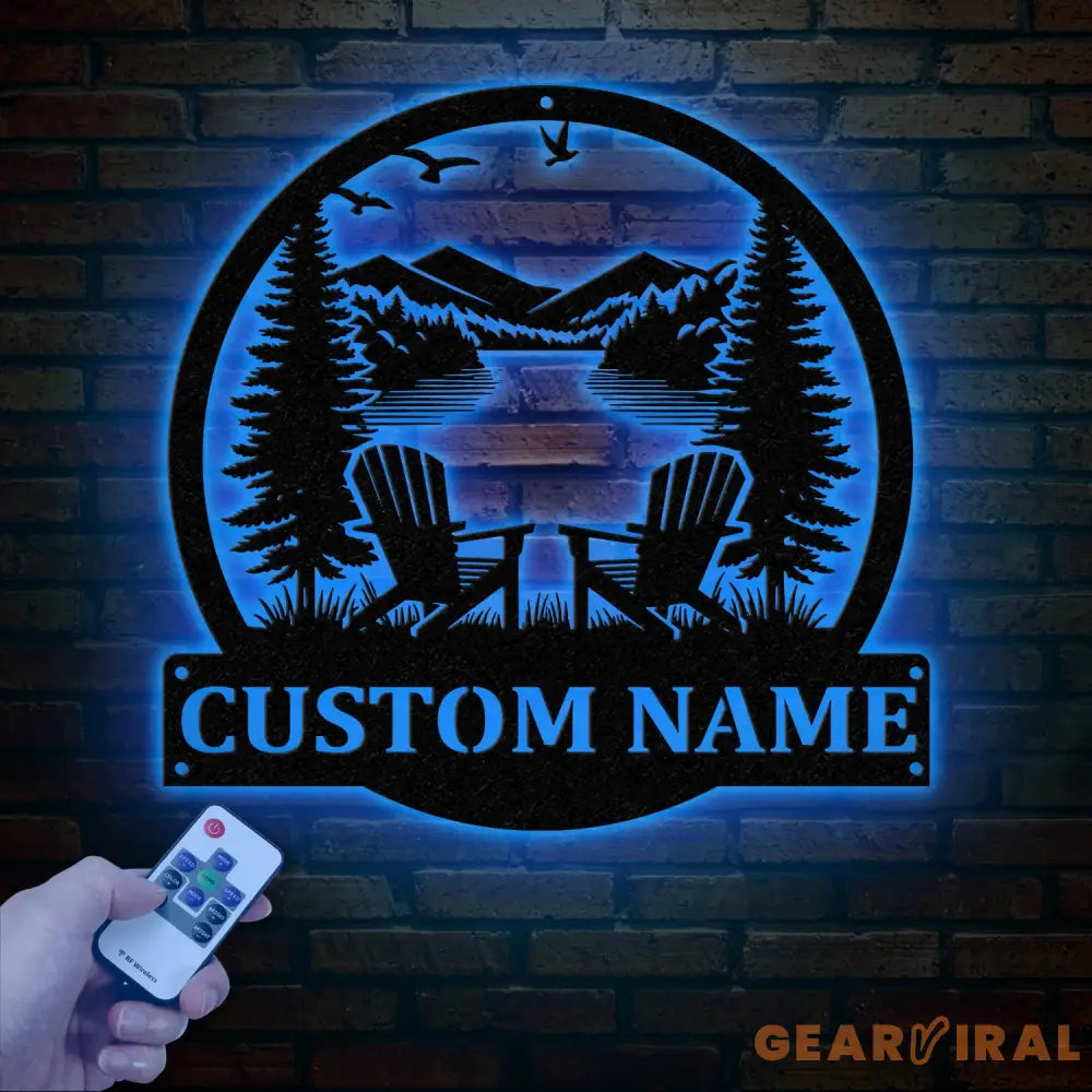 Custom Lakehouse Sign Personalized Cabin Name Sign Dad Gift Lakehouse Decor Family Name Sign Outdoor Sign Christmas Gift