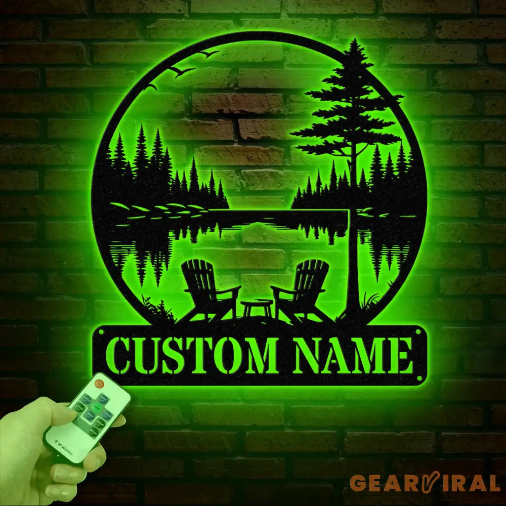 Custom Lakehouse Sign Personalized Cabin Name Sign Dad Gift Lakehouse Decor Family Name Sign Outdoor Sign Christmas Gift