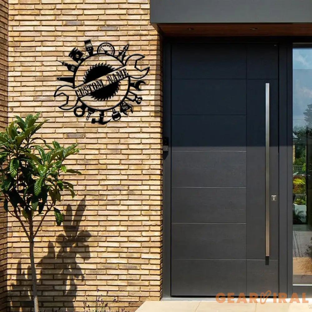 Custom Mechanic Tools Metal Sign Papas Workshop Sign Handyman Tools Wall Art Garage Sign Repair Tools Wall Art Garage