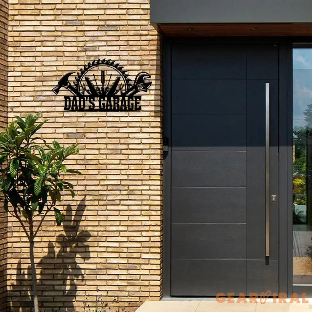 Custom Mechanic Tools Metal Sign Papas Workshop Sign Handyman Tools Wall Art Garage Sign Repair Tools Wall Art Garage