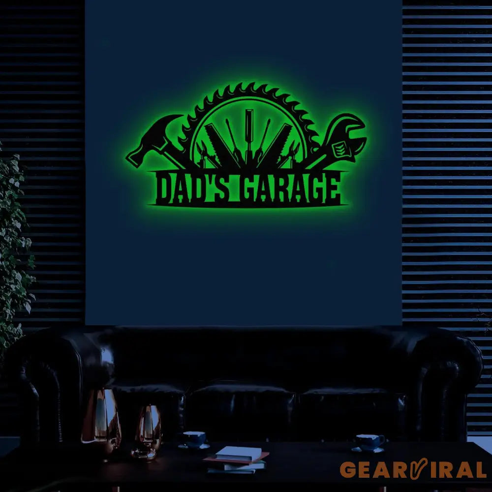 Custom Mechanic Tools Metal Sign Papas Workshop Sign Handyman Tools Wall Art Garage Sign Repair Tools Wall Art Garage