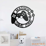 Custom Metal Gaming Sign with Led Light - Game Controller Metal Wall Art - Game Room Decor - Gamer Name Sign | GearViral