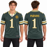 Custom Micah Parsons Green Bay Packers Fan Inspired 2026 Rivalries Collection Stitched Premium Limited Jersey - Green