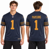 Custom Micah Parsons Green Bay Packers Fan Inspired Alternate Premium F.U.S.E. Stitched Premium Limited Jersey - Navy