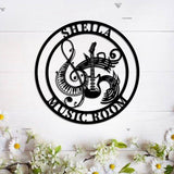 Custom Music Room Sign with Led Light - Guitar Piano Musical Instruments - Music Note Wall Decor Music Lover - Music Studio Sign | GearViral