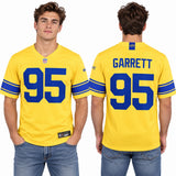 Custom Myles Garrett Los Angeles Rams Fan Inspired Game Jersey - White