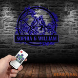 Custom Name Cardinals Wedding Decor Personalized Wedding Gifts Custom Wedding Signs Bird Wall Decor Bridal Shower Sign